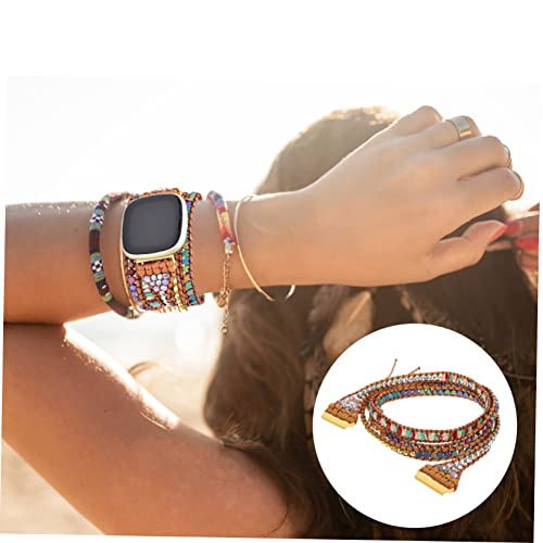 Ceinture de montre remplacement HOMSFOU sangle smart café - 7