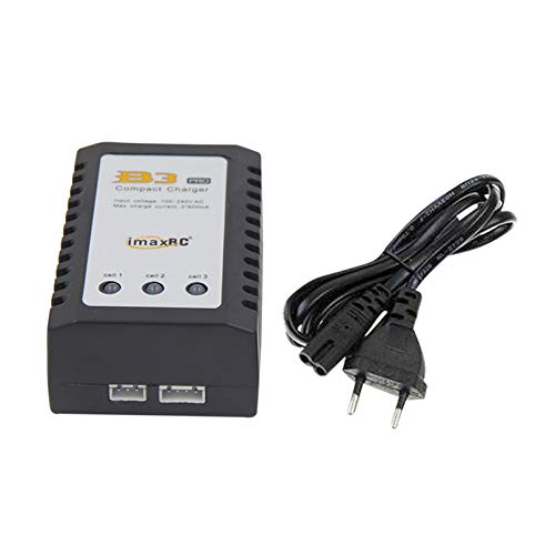 Chargeur USB 2-en-1 Pour Batterie Lipo 7.4V 2S - Connecteur XH-3P - LED - Pour SCX24, SCX10, Drone, Voiture RC - Compact Et Sécurisé