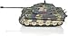 Heng Long US in Stock 2.4G 1/16 Tk7.0 Plastic RTR RC Tank Toys - German King Tiger - Shooting BB