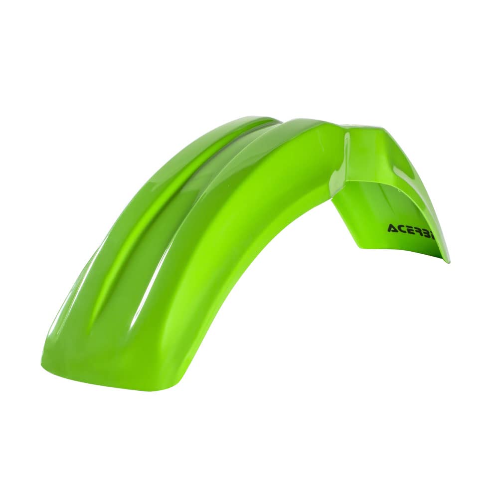 KAWASAKI KX80 バイク用 フロントフェンダー（グリーン） Amazon | Acerbis フロントフェンダー グリーン カワサキ KX80 1990
