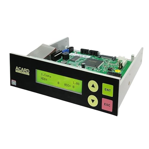 Acard 1 to 1 Controller for Blu-ray BD/DVD/CD Disc Copy Duplicator + SATA Cables