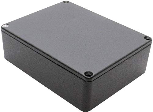 Boîtier universel aluminium moulé sous pression 1590BB2BK châssis noir robuste