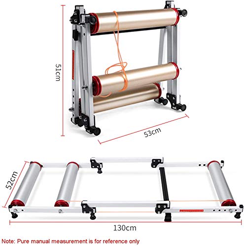 Entrenador para Bicicleta KJZQLMZ Parabolic Ajustable para Fitness Indoor compatible con ruedas 16-27 pulgadas miniatura 6