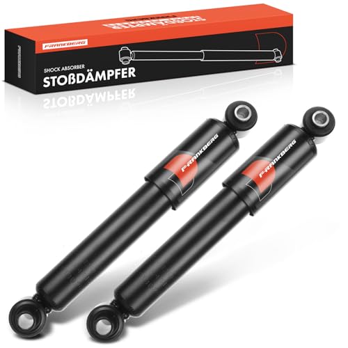 Frankberg 2x Shock Absorber Strut Rear Left Right 298mm Gas pressure Compatible with 106 II 1A 1C 106 I 1A 1C Saxo S0 S1 AX ZA- 106 Van 1S Replace# 42051, 42043