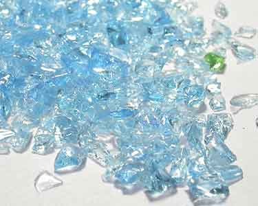Amazon | 琉球ガラスカレット 【極小】水色 20g | デコ素材 通販