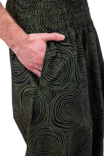 Sarouel mixte anti-compression élastique Bassvibes ample kaki - 4