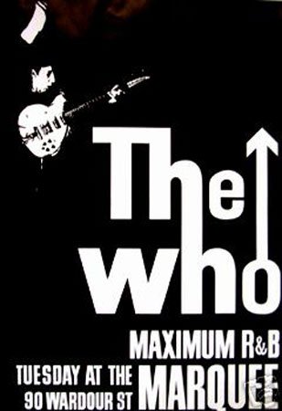 Amazon.com: The Who On Stage Poster Marquee Club Wardour St