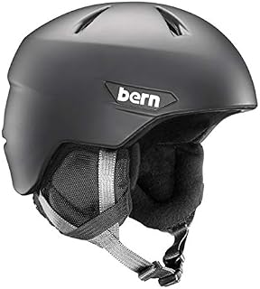 BERN - Kids Weston Jr Snow Helmet, Matte Black, S/M