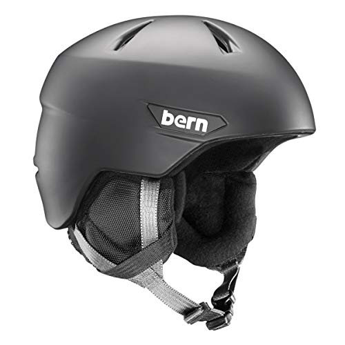 BERN - Kids Weston Jr Snow Helmet, Matte Black, S/M
