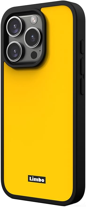 Limbo Silk case for Apple iPhone 16 Pro (Compatible with Magsafe) (Yellow)