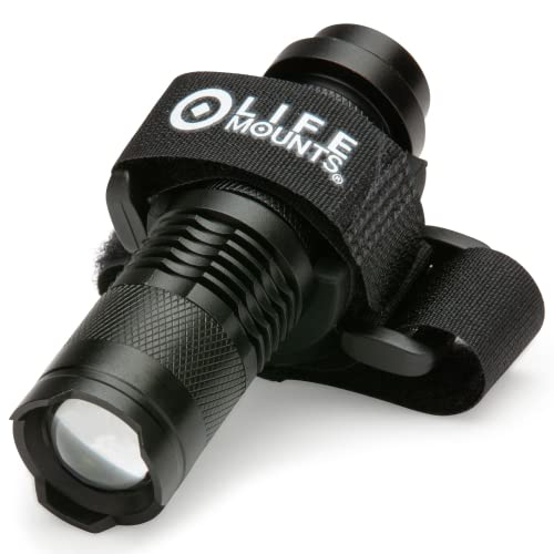 Life Mounts - LED Wearable Tactical Light - Stay Safe and Light Your Way - for Tactical and Hunting Vests, Backpacks and More - Hands Free Wearable Light