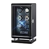 6 modos disponibles para elegir: 5 vueltas por día (650/750/850/1000/1950 TPD y 3 tipos de direcciones (en sentido horario, antihorario, ambos) se pueden ajustar por separado, lo que hace que este producto tenga 12 modos disponibles para ajustar, puede ser adecuado para casi todos los relojes en el mercado.