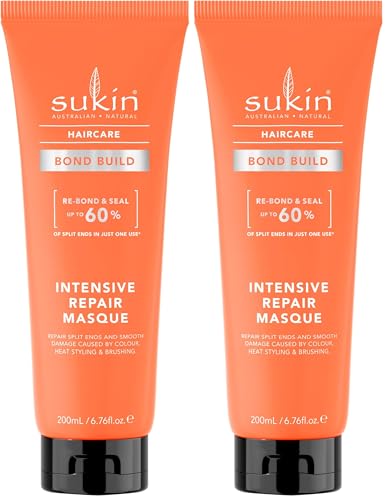 Sukin Bond Build Intensive Repair Hair Masque 200 ml (Pack of 2)
