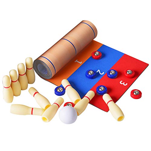 Tisch-Curling Spiel Mit 32 Pucks - Spaß Für Partys & Spieleabende!