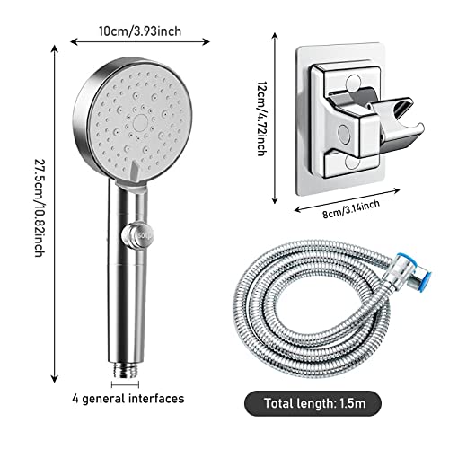 Diyxisk Doccino per Doccia 5 Modalità,Soffione