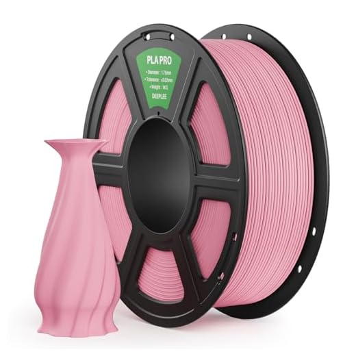 DEEPLEE PLA PRO Filament 1.75mm, Stronger Toughness 3D Printer Filament, PLA Filament Dimensional Accuracy +/- 0.02 mm, Neatly Wound, Fits Most FDM 3D Printer, 1KG Pink
