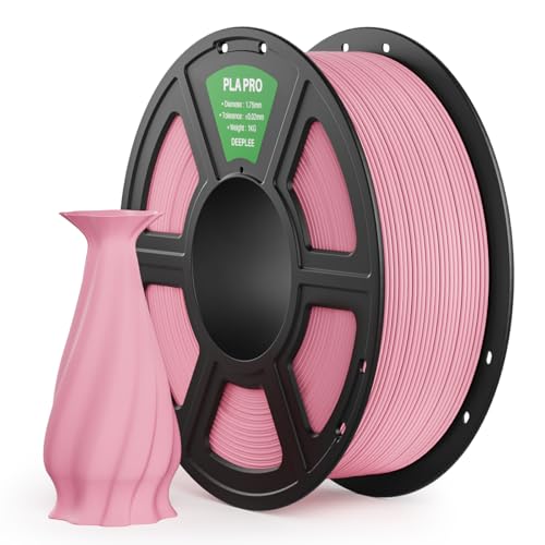 Image of PLA PRO Filament 1.75mm, Stronger Toughness 3D Printer Filament, PLA Filament Dimensional Accuracy + /- 0.02 mm, Neatly Wound, Fits Most FDM 3D Printer, 1KG Pink