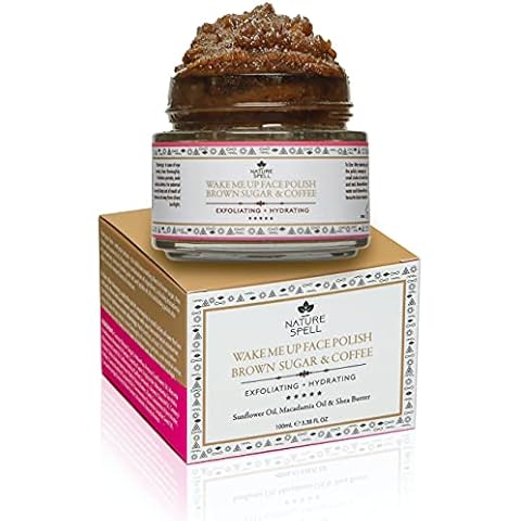 Nature Spell Mascarilla Facial Exfoliante con Azúcar Moreno y Café Cover