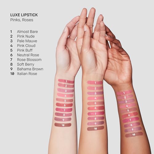 Image of Bobbi Brown Luxe Lipstick | Bold, Skincare-Infused Lipstick for Rich Satin Finish | Chamomile Oil & Jasmine Flower Wax