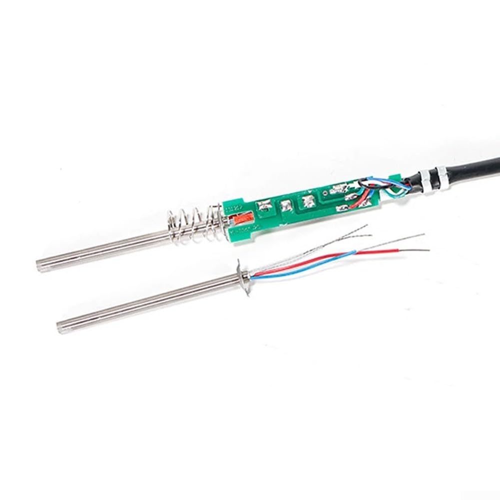 907A Core Saldatore Maniglia 50W Compatibile con Per 936, 852 e 853D Stazioni Con Diverse Opzioni Ugello Attraverso 5 Fori Interfaccia E Impugnatura Ergonomica Per Uso Esteso