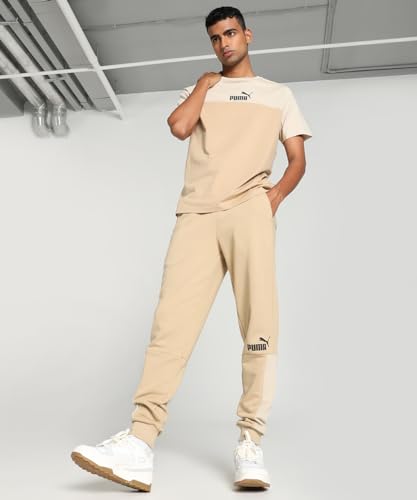 Image of Puma Men's Mid Rise Regular Track Pants