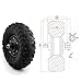 L-faster 24V 36V 48V 350W Wheelbarrow Cart Gear Hub Motor Kit Off Road 14.5 Inch Wheel (24V 350W)