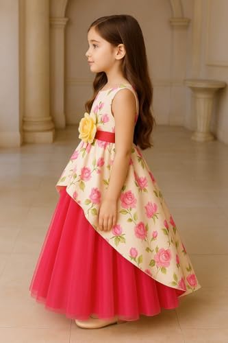 Image of My Lil Princess Baby Girl's A-Line Maxi Dress