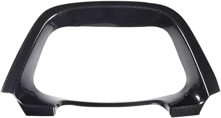 BOYUER for Toyota RAV4 2013-2018 ABS Instrument Frame Steering Wheel Panel Dashboard Cover Trim Sticker Car Interior Accessories Decoration Panel Moulding Trims (Red)