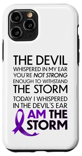 Pancreatic Cancer Warriors I Am The Storm And I Will Survive �X�}�z�P�[�X iPhone 11 Pro �p