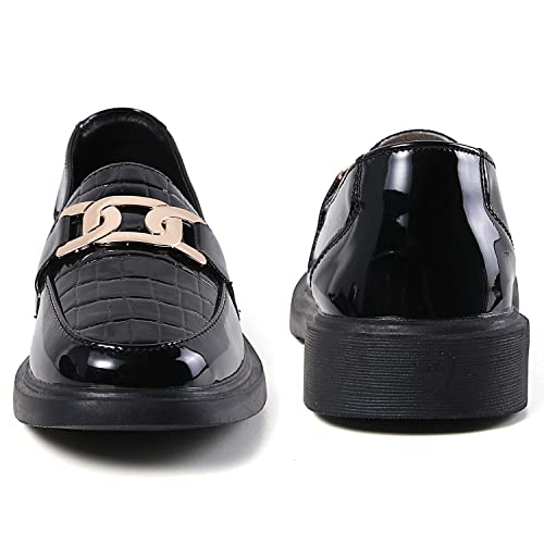 Image of VOCNTVY Loafers for Women Slip On Comfort Business Work Shoes