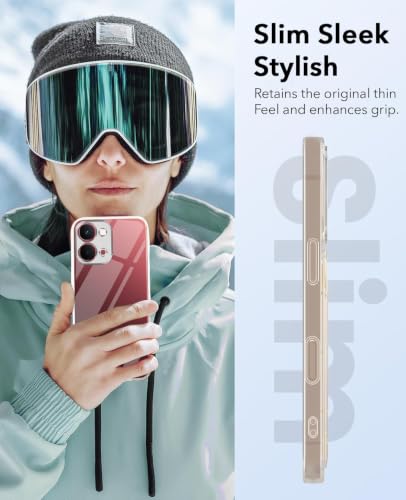 Image of Jkobi Lifetime Anti-Yellow Clear Back Case Cover for Vivo Y51 Pro 5G | Vivo T5x (Sleek Hard Crystal | Shockproof and Camera Protection)
