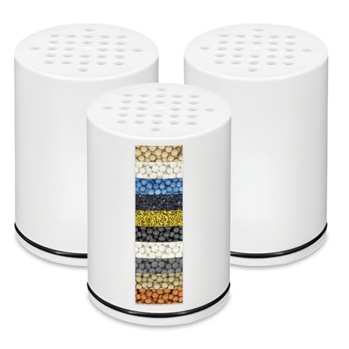 Multi-Stage Shower Filter Replacement Compatible with KITSCH Shower Filter for Handheld Shower Head...