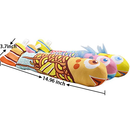 Mamachu Catnip Cat Toy, Interactive Cat Toy Fish Pet Sound Ball Cat Pillow Cat Scratch Chew Crinkle Toys With Catnip For Indoor Kitten Kitty Pets #TOP3