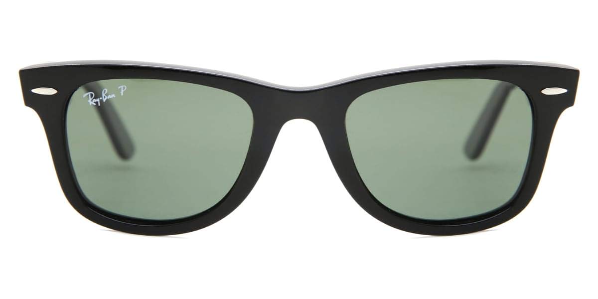 Ray-​Ban 2140 Wayfarer - Lunettes de Soleil Polarisantes - Noir Brillant