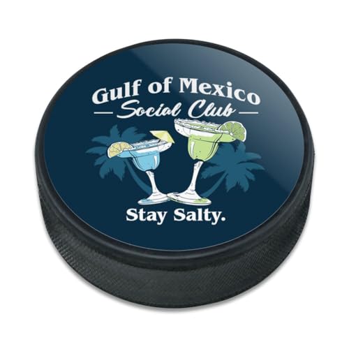 GRAPHICS & MORE Gulf of Mexico Stay Salty Ice Hockey Puck