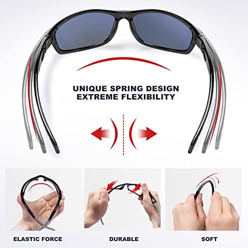Image of RIVBOS Sunglasses for Men Women Polarized UV Protection Sports Fishing Driving Shades Cycling RB833
