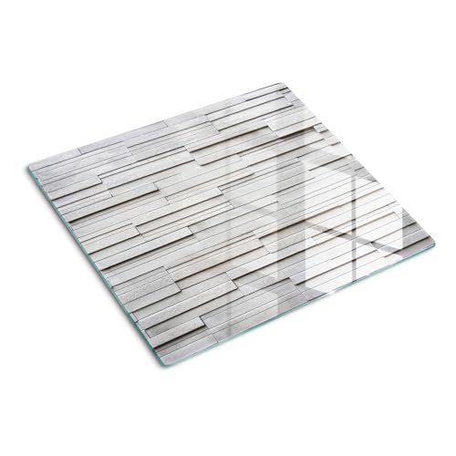 Protège-plan de travail imperméable à impression verre et pieds stables - 2