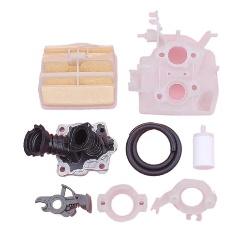 エアフィルター吸気パイプブラケットフランジ壁コントロールキット445 450チェーンソー544080803 544082301スイッチフィルター付き