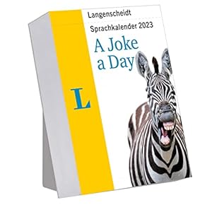 Langenscheidt Sprachkalender A Joke a Day 2023: Tagesabreißkalender