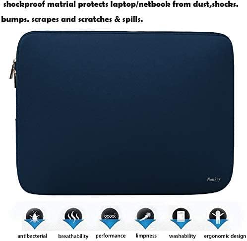 Miniatura 5 de 14 Inch Laptop Case, Resistant Neoprene Laptop CoverNotebook Computer Pocket CaseTablet Briefcase Carrying Bag for 14 inch HP, Lenovo, Asus