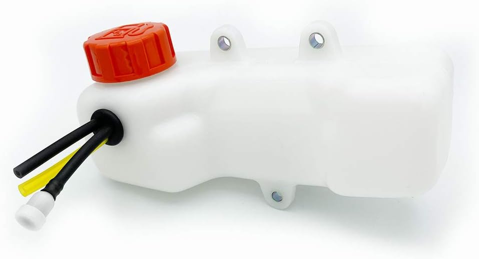 Mantis Tiller Fuel Tank A350000300 Kit - Fits Mantis with 2-Cycle Engines with 3-Hole Grommet and 3-Fuel Hoses