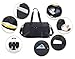 SUTMDO Travel Duffel Bag, Waterproof Sports Gym Bag with Shoe Compartment, Weekend Holiday Carry Tote bag for Men and Women (19qlv)