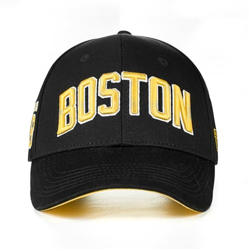 Image of TRIVINKIN Mighty Ducks hat Men's Duck hat Hockey Cap Adjustable Snapback Baseball Hat with Embroidered Logo Size (S-XL)