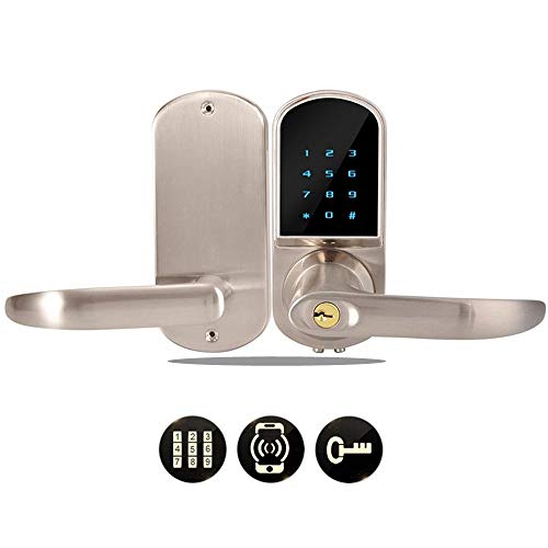 Preisvergleich Produktbild Elektronisches Smart-Lock, Digitale Tastatur-APP-Steuerung Bluetooth Türschloss, Haussicherungssysteme für Home Hotel Apartment