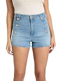 GUESS Womens Eco Ellie Denim Short, Sprinted, 28