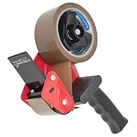 Rapesco 1683 Germ-Savvy Antibakteriell 960 Klebeband-Handabroller mit 1 Braunem Packband