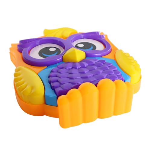 Quebra-Cabeça Infantil Coruja Educativo 3D - Brinquedo de Montar com Peças de Encaixe Seguras, Estim