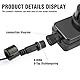 PORFOYO Gartenbeleuchtung LED-Adapter 12V 2A, LED-Netzteil mit 2,5m Kabel, IP44 Wasserresistent Gartenstrahler Netzteil Adapter, Netzadapter für Ring Kranz Lichtkranz Netzteil Springbrunnen