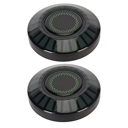 Image of 2PCS RGB Sound Control Lights, Magnetic LED Car Interior Light with APP Control, Voice Activated Pickup Music Rhythm Light Rechargeable, for KTV Party Room Decoration