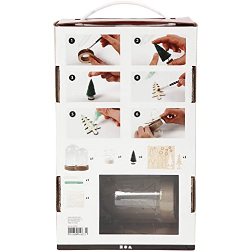 Kit cloches avec décoration intérieure miniature objet DIY salon maison - 2